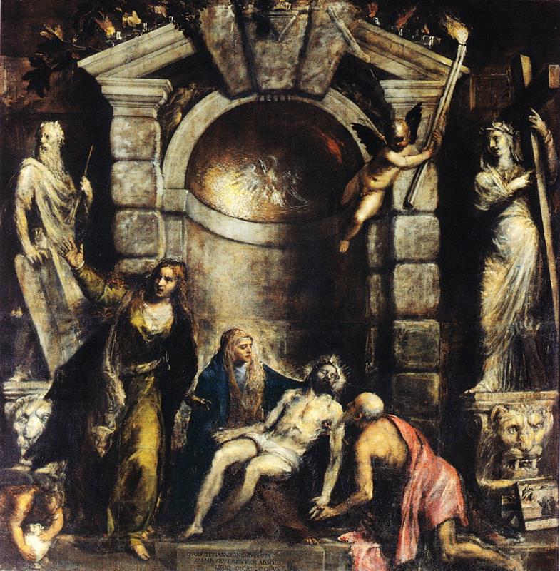 Tiziano Vecellio La Pietà